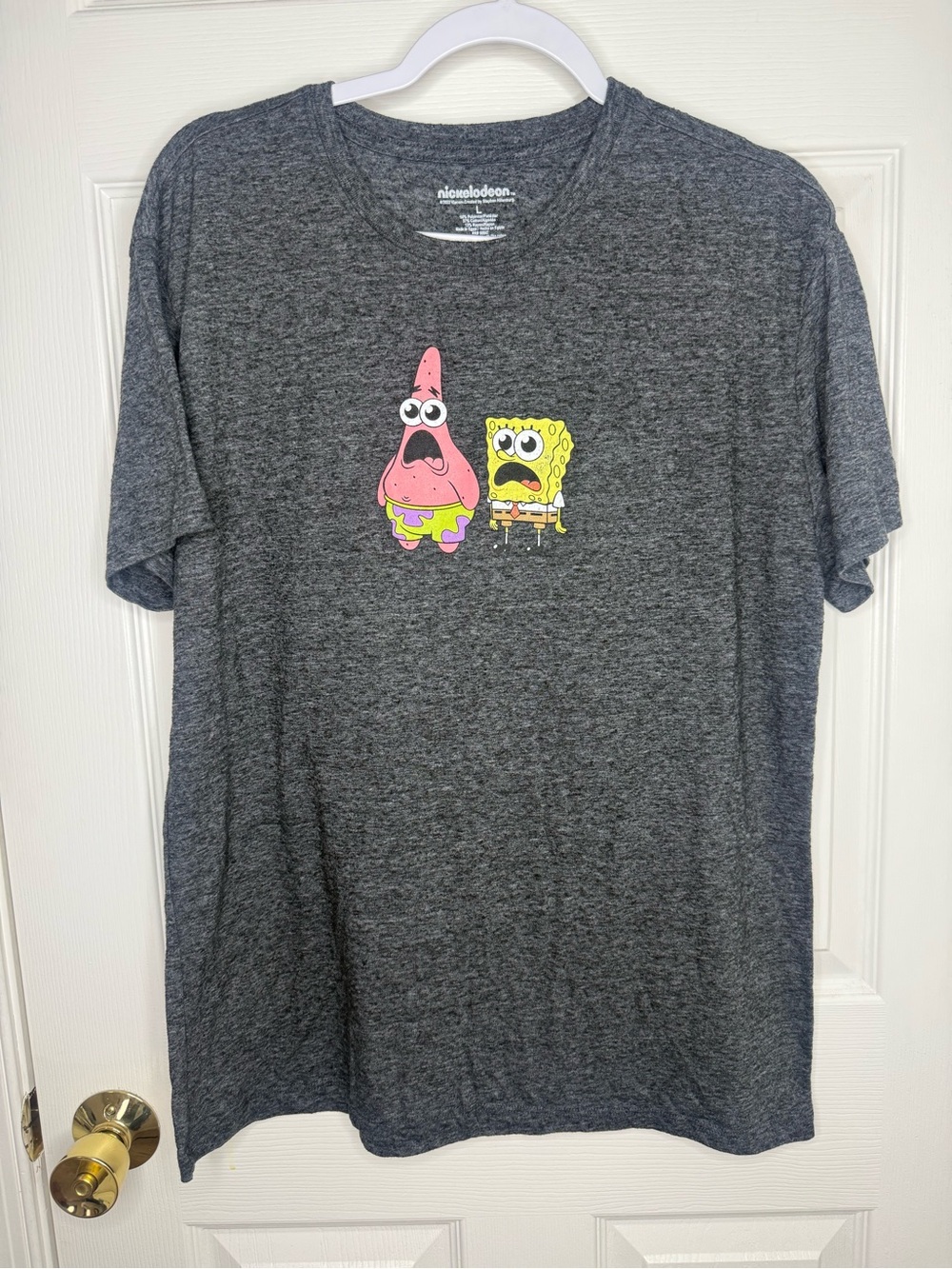 SpongeBob SquarePants Nickelodeon Graphic T-Shirt – Size L